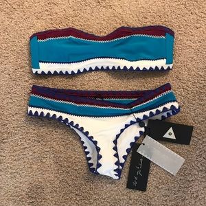 NWT THE BABE BANDEAU TOP & THE EVERYTHING BOTTOM